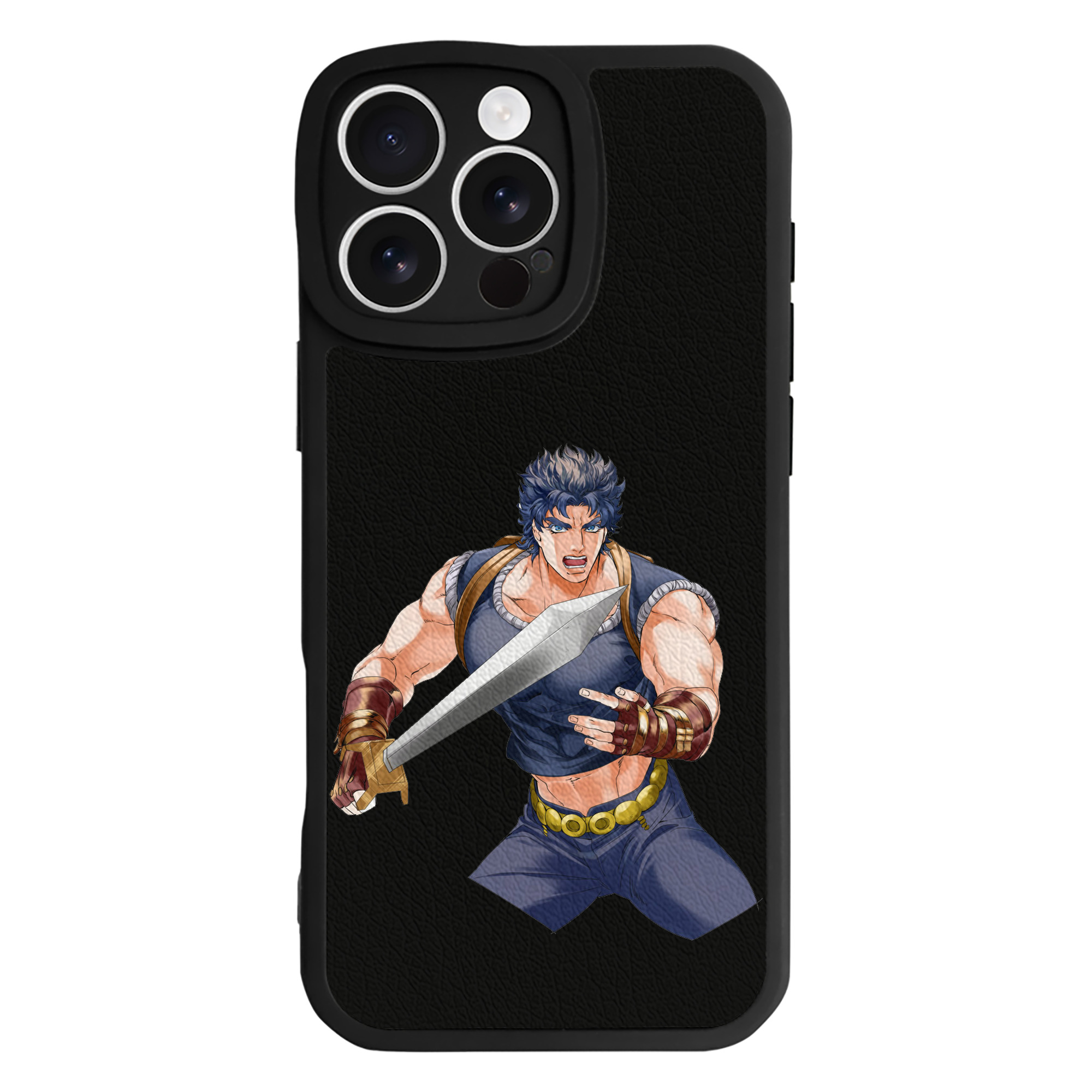 （画像用） ジョジョの奇妙な冒険 /ジョナサン?ジョースター JoJo's Bizarre Adventure Jonathan Joestar 【iPhone 16シリーズ対応】シリコンスマホケース（レザー調） 材質：シリコン